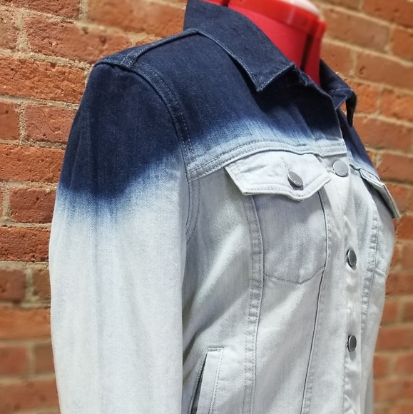 GAP 1969 two tone denim jean jacket - Picture 3 of 8